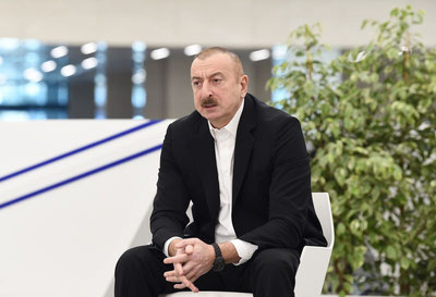 Изрображение 'Ильхам Алиев призвал Азербайджан быть готовым к войне «в любой момент»'