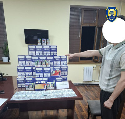 'Тошкент вилоятида электрон тамакини ноқонуний сотаётган шахс қўлга тушди'ning rasmi