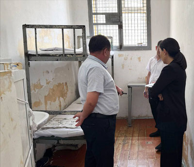 'Тошкентдаги тергов ҳибсхонасида маҳбуслар оғир шароитда сақланаётгани аниқланди'ning rasmi