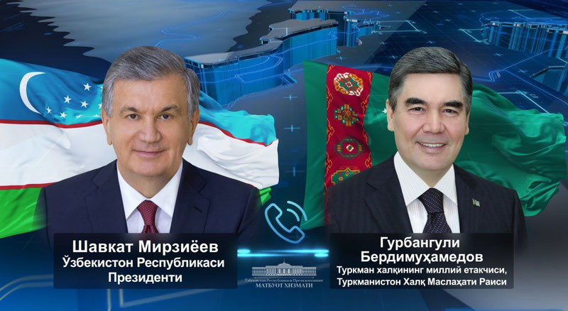 'Шавкат Мирзиёев Гурбангули Бердимуҳамедовни туғилган куни билан табриклади'ning rasmi
