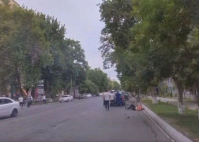 Изрображение 'В Фергане водитель Lacetti намеренно задавил своего знакомого'