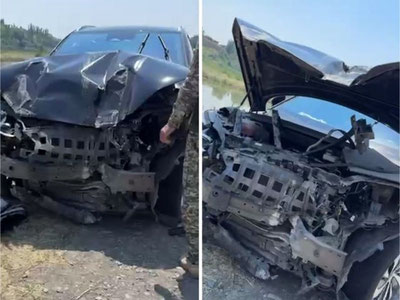 Image of 'The singer Shoira Otabekova was involved in a car accident.'