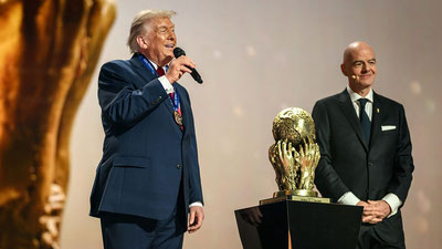 Изрображение 'В Европе из-за политики Трампа обсуждают идею бойкота чемпионата мира по футболу в США'