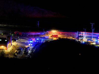 Image of 'In southern Spain, two high-speed trains collided.'