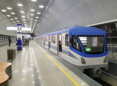 Image of 'Toshkent metro wagons will be increased'