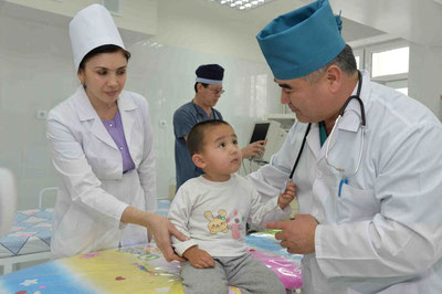 Image of 'In Uzbekistan, it became known how many doctors per 10,000 population are accounted for.'