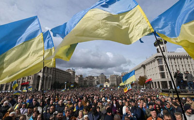 'Украиналикларнинг ярми ҳудудий ён беришларга қарши'ning rasmi