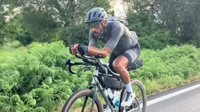 Image of 'A French cyclist was detained in Russia.'