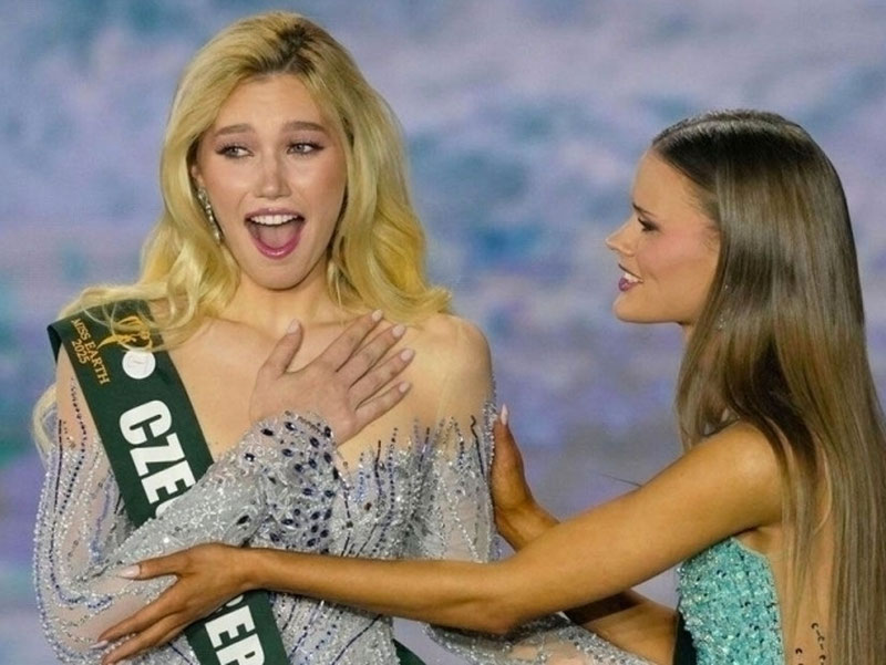Image of 'The 2025 "Miss World" winner has been announced.'