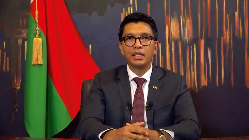Image of 'The President of Madagascar fled the country.'