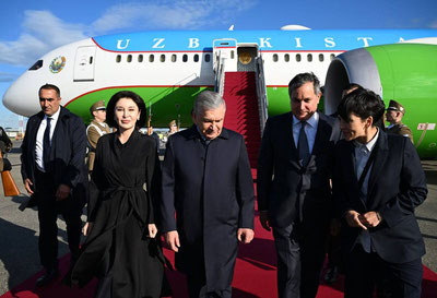 Изрображение 'Начался официальный визит Президента Узбекистана в Венгрию'