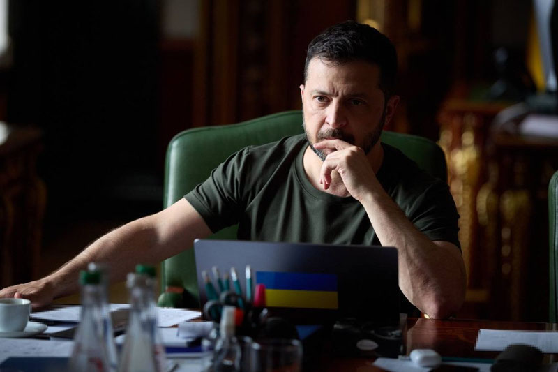 Изрображение 'Владимир Зеленский раскрыл содержание мирного плана из 20 пунктов'
