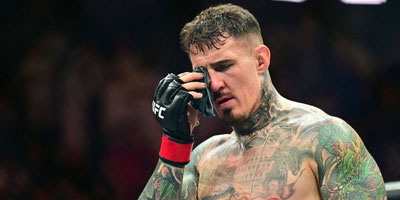 Image of 'UFC champion Tom Aspinall underwent eye surgery.'