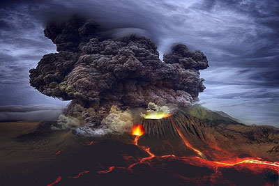 'Indoneziyadagi Dukono vulqonining kuli 1600 metr balandlikka ko‘tarildi'ning rasmi