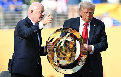'Трамп Челси ютган кубокни ўзида қолдирди'ning rasmi