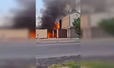 Изрображение 'В страшном пожаре в Андижанской области погиб 1 человек, еще один пострадал'