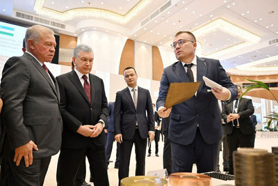 'Иордания подшоҳи Ўзбекистон саноат салоҳияти билан танишди'ning rasmi