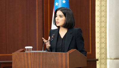 Image of 'Saida Mirziyoyeva held a meeting with judges.'