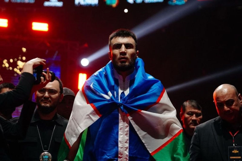Image of 'Bahodir Jalolov secured another victory in Saint Petersburg.'