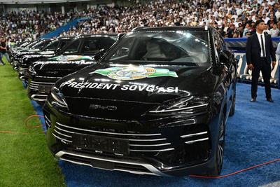 Image of 'The O‘FA national team members will pay a fine of 340 thousand US dollars for gifting BYD.'