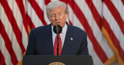 Изрображение 'Трамп пригрозил Франции 200-процентными тарифами на вино из-за позиции по Газе'