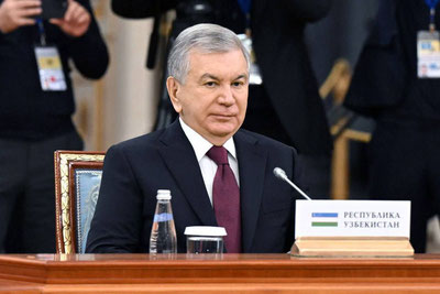 'Президент МДҲ давлатлари раҳбарларининг норасмий учрашувида иштирок этди'ning rasmi