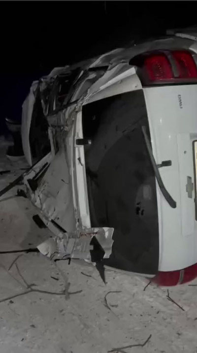 Изрображение 'В Фергане водитель погиб на горной дороге, не предназначенной для автомобилей'