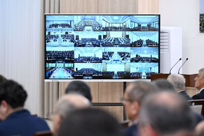 'Станциялардан олинган “яшил” энергия ҳисобидан ҳар бир маҳаллада 400-500 миллион сўм қўшимча даромад келтирадиган иқтисодий актив пайдо бўлади.'ning rasmi