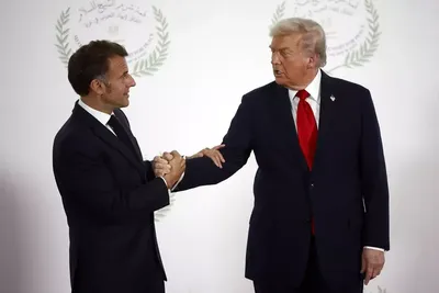 'Трамп ва Мерц Макроннинг Париждаги саммит таклифини қўллаб-қувватламади'ning rasmi