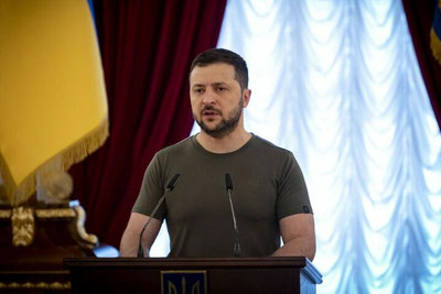 Изрображение 'Зеленский заявил, что готов вынести «мирный план Трампа» на референдум'