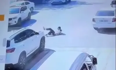 Изображение 'В Андижане водитель Chery сбил школьницу на пешеходном переходе'