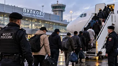 'Санкт-Петербургдан 6,5 мингга яқин мигрант чиқариб юборилди'ning rasmi
