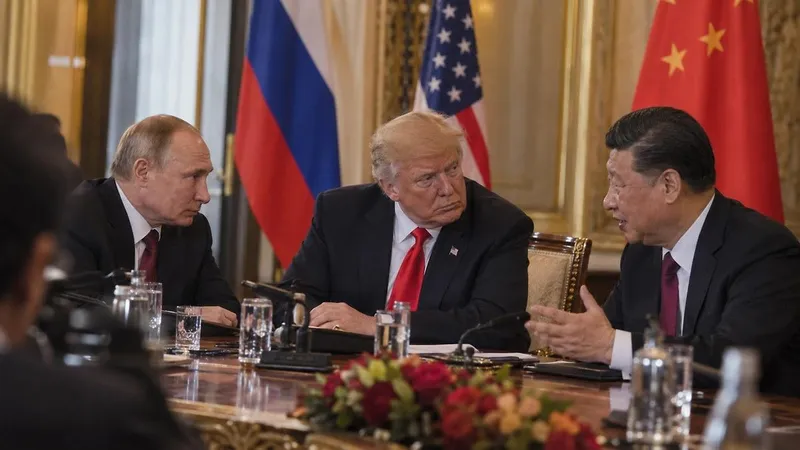 'Путин Трамп ва Си Цзиньпинни Украинадаги урушни муҳокама қилиш учун учрашишга таклиф қилди'ning rasmi