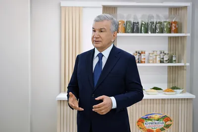 'Президент Қашқадарёда мева-сабзавотларни қайта корхона фаолияти билан танишди'ning rasmi