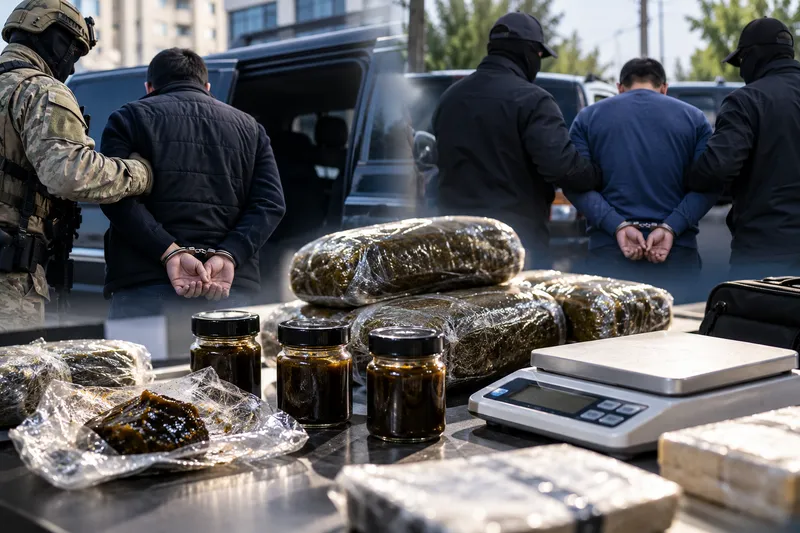 'Тошкент ва Фарғонада йирик миқдордаги наркотик моддалар мусодара қилинди'ning rasmi