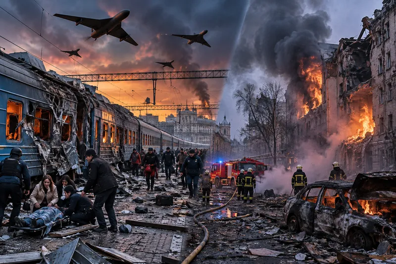 'Россиянинг Днепр ва Черниговга ҳужумлари оқибатида 15 киши ҳалок бўлди'ning rasmi